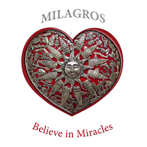 Milagros - Believe in Miracles while you wear this intricately designed Heart.