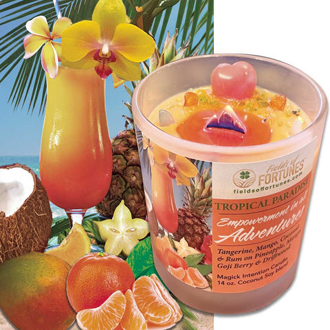 Tropical Paradise EMPOWERMENT Magick Candle