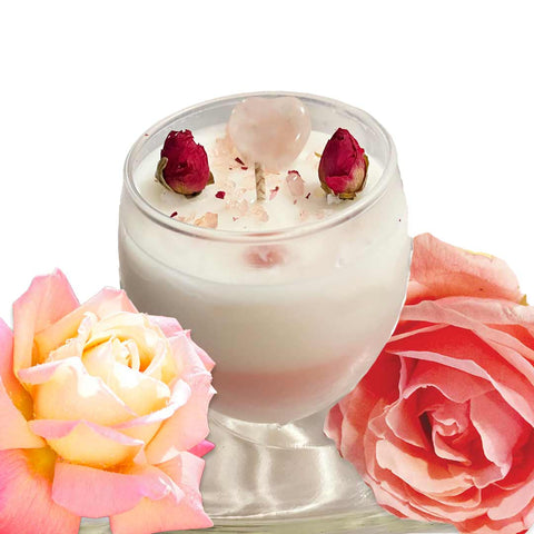 Vanilla Rose LOVE mini Magick Candle