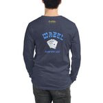 MAZEL FLUSH WITH LUCK Unisex Long Sleeve Tee (2 sides)