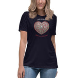 MILAGROS Relaxed Tee for Women color black