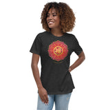 Flower of Wealth Charcoal t-shirt from Fields of Fortunes