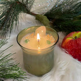 Evergreen & Apples HEALTH and ABUNDANCE Magick Candle