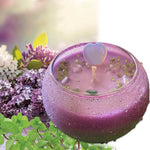 Lilac on Garden Mint PROSPERITY and INTUITION Magick Candle