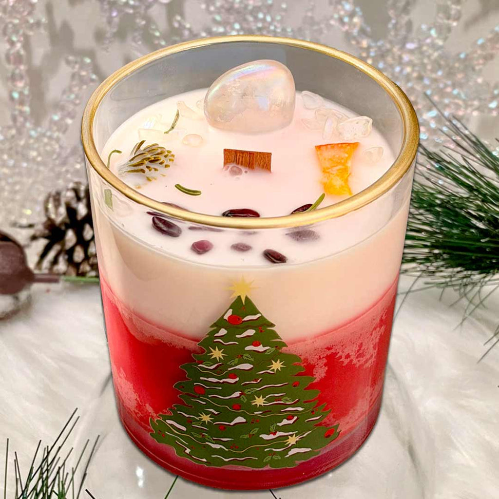 HAPPINESS Christmas Eve Magick Candle