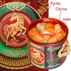 White Peach Blossom GRAND FORTUNE! Magick Candle