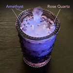 Lavender three flavors - Psychic Powers with Amethyst and Rose Quartz