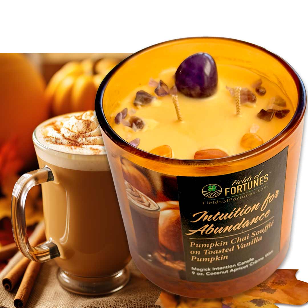 Pumpkin Chai Souffle INTUITION Magick Candle