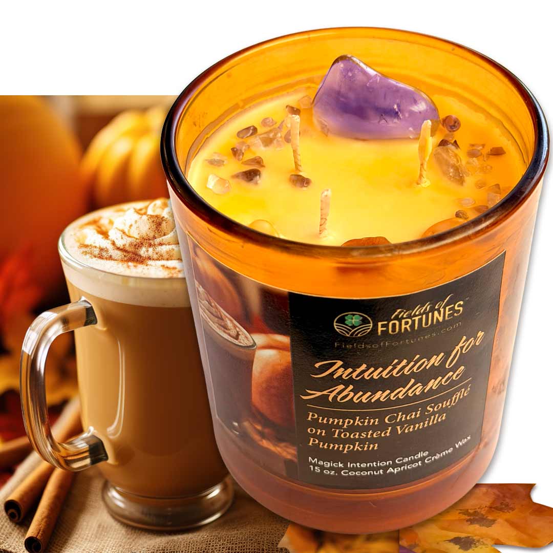 Pumpkin Chai Souffle INTUITION Magick Candle