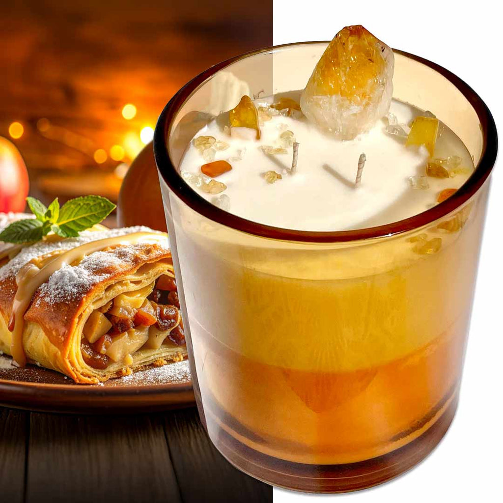 Strudel & Pumpkin BLESSINGS Magick Candle
