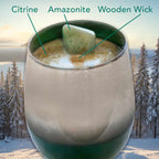Winter Forest TRANQUILITY & PROSPERITY Magick Candle