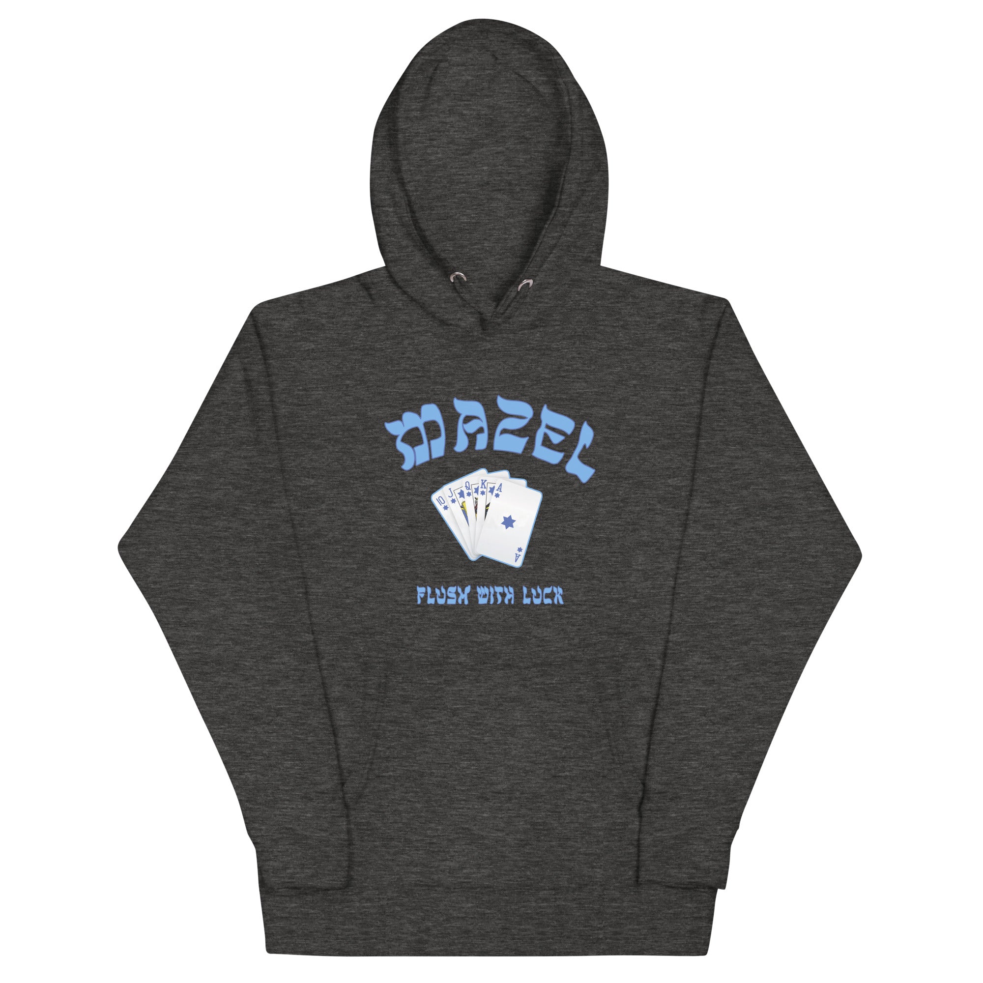 MAZEL Flush With Luck - Premium Unisex Hoodie