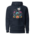 Gato de Día de Muertos Unisex Hoodie
