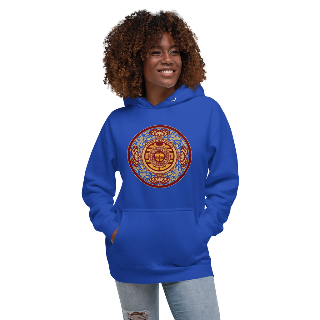 DOUBLE HAPPINESS in Unisex Hoodie