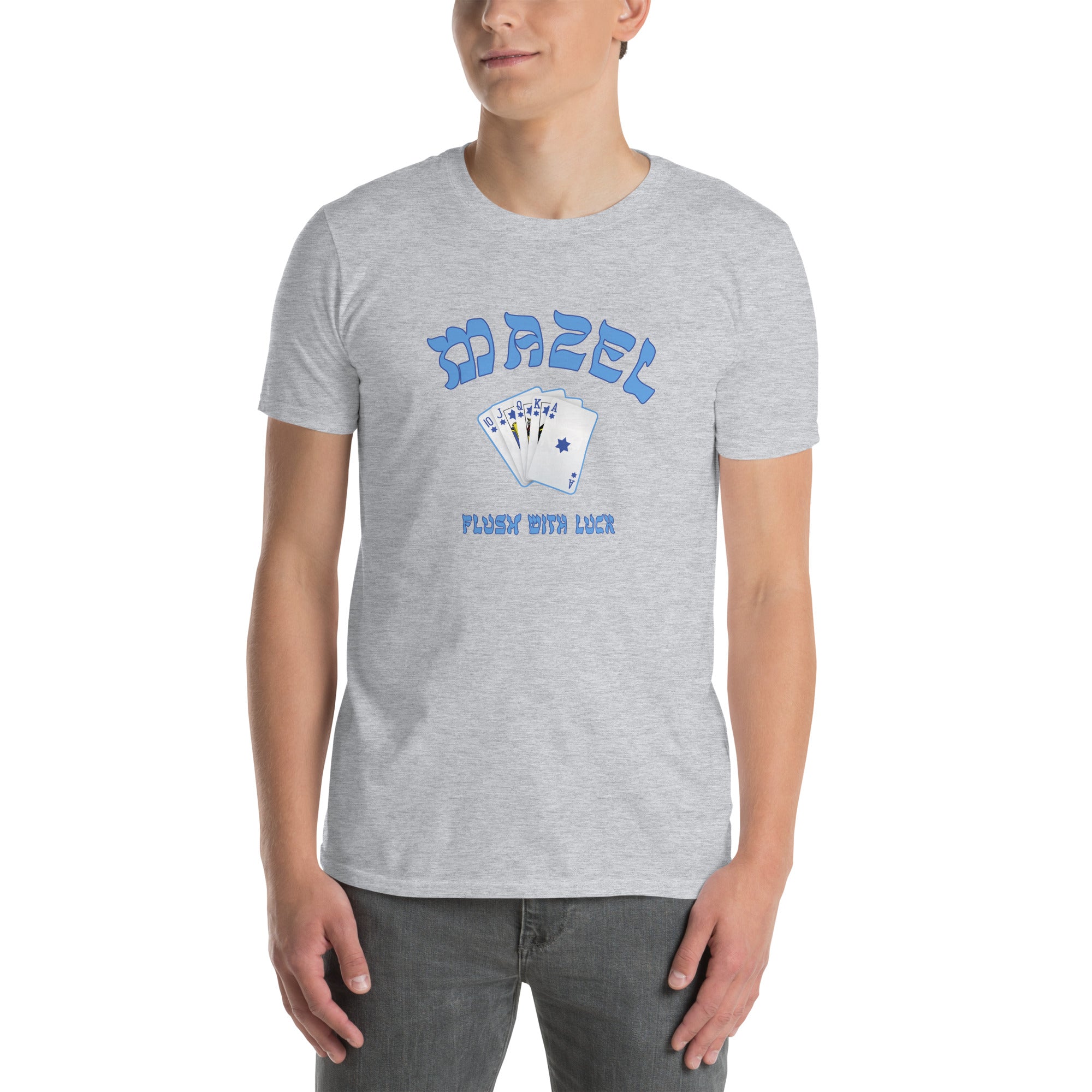 MAZEL Flush with Luck – Unisex Short Sleeve Tee