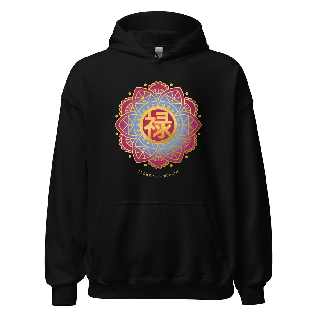 FLOWER OF WEALTH Unisex Hoodie