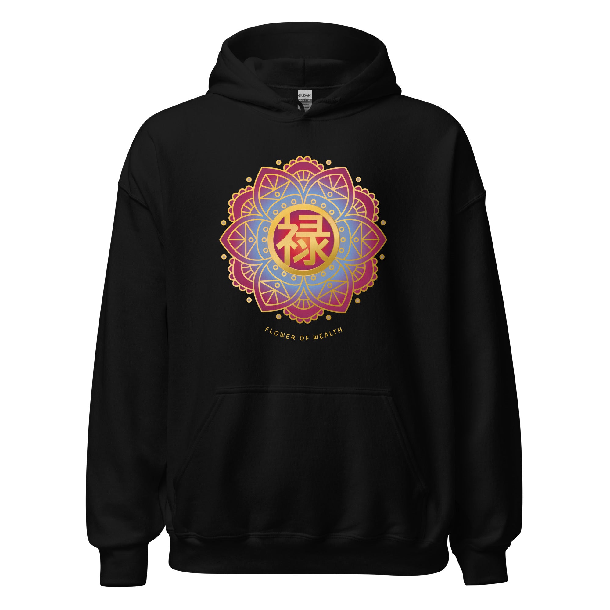 FLOWER OF WEALTH Unisex Hoodie