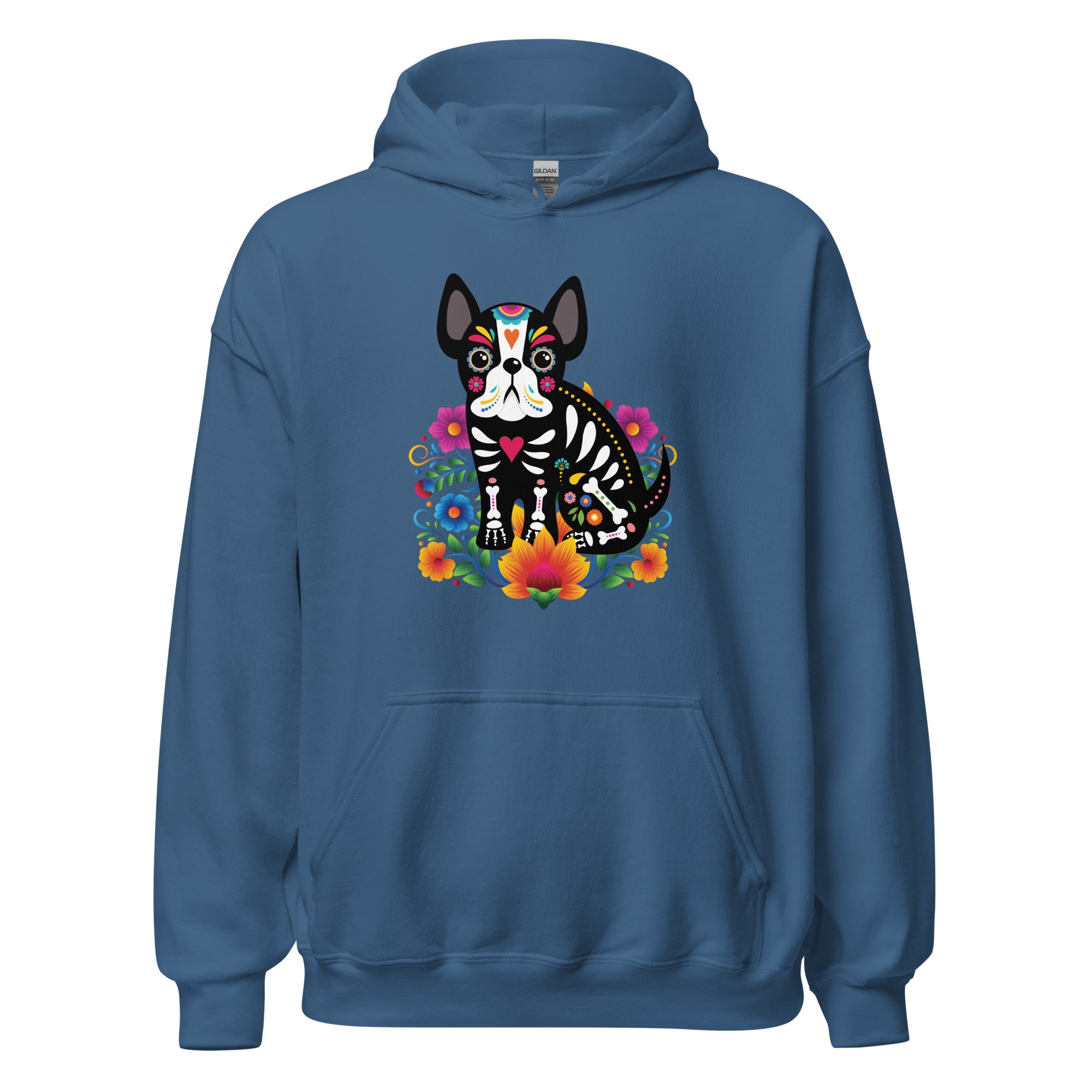Perro de Día de los Muertos - Unisex Hoodie