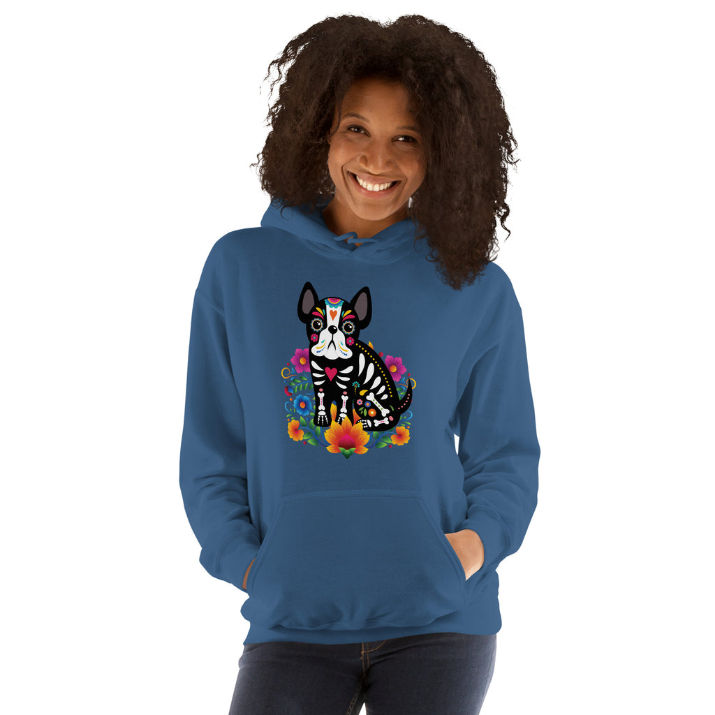 Perro de Día de los Muertos - Unisex Hoodie