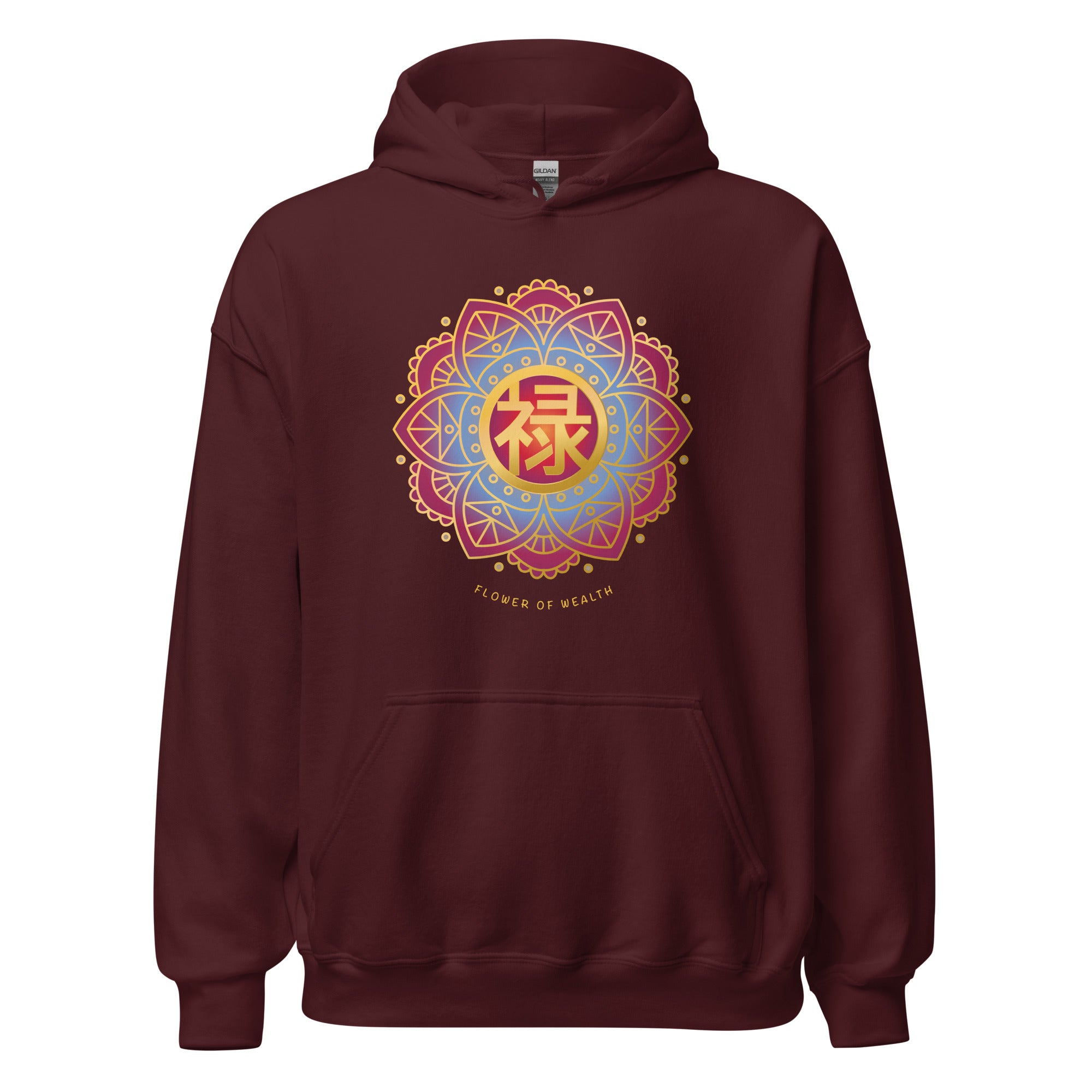 FLOWER OF WEALTH Unisex Hoodie