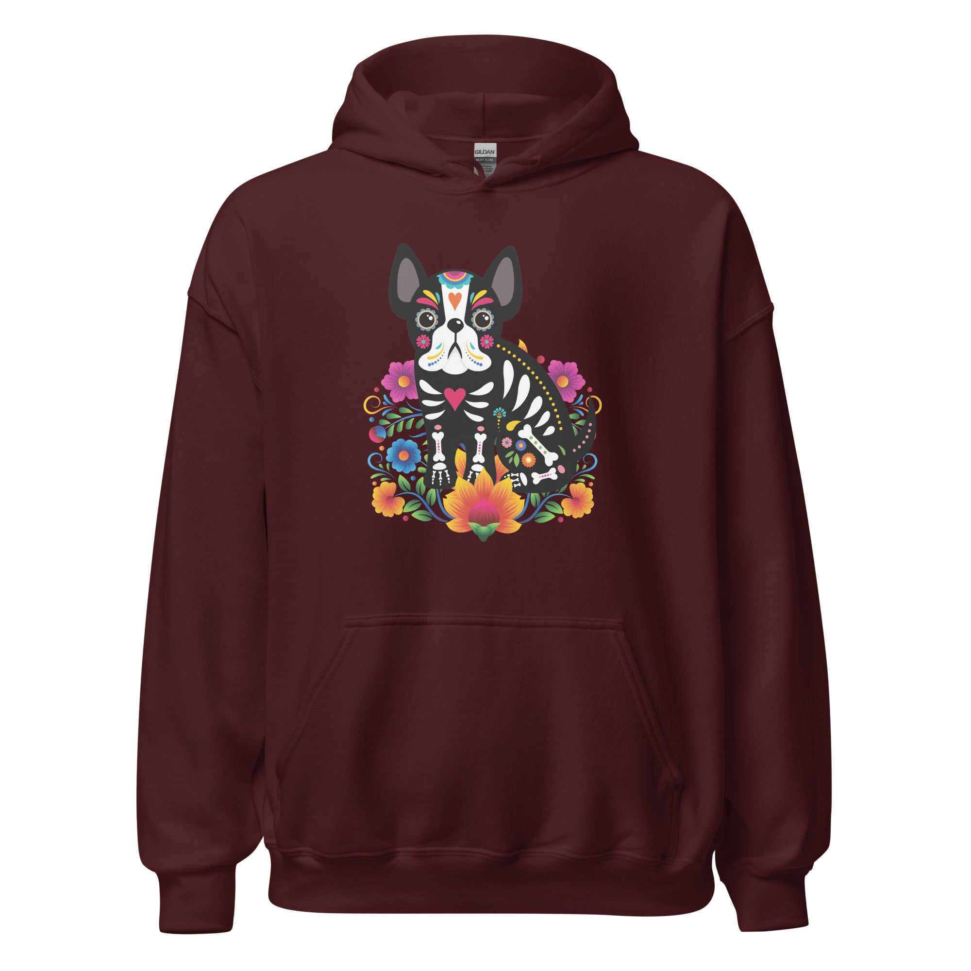 Perro de Día de los Muertos - Unisex Hoodie