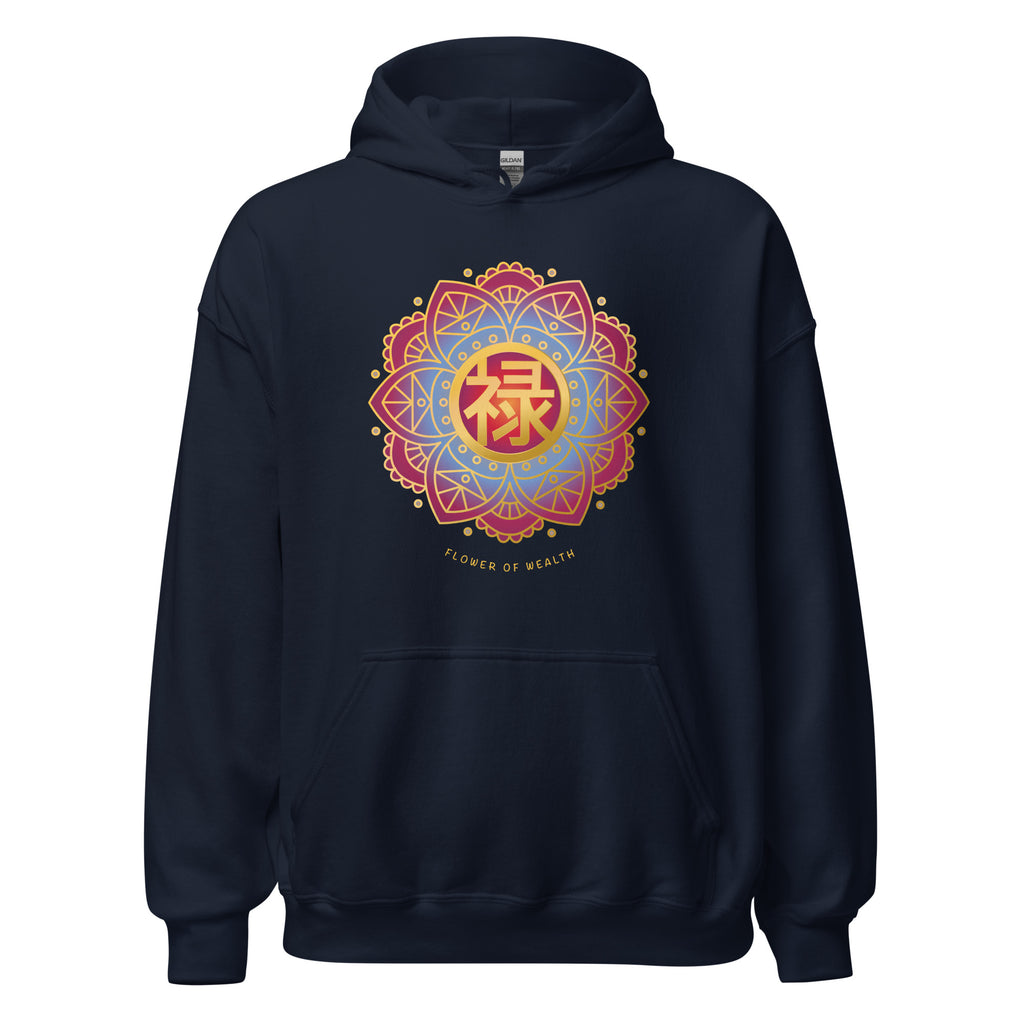 FLOWER OF WEALTH Unisex Hoodie