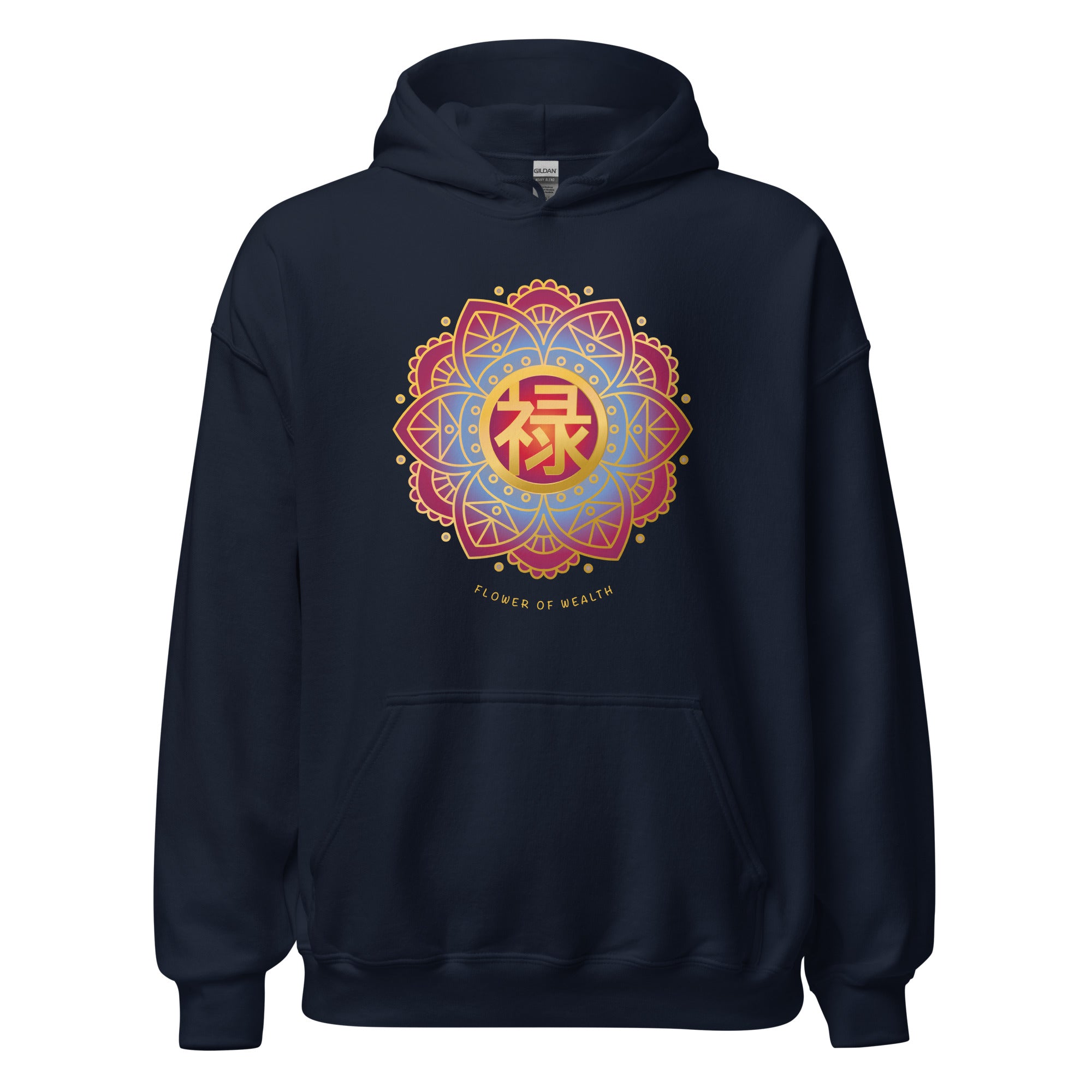 FLOWER OF WEALTH Unisex Hoodie
