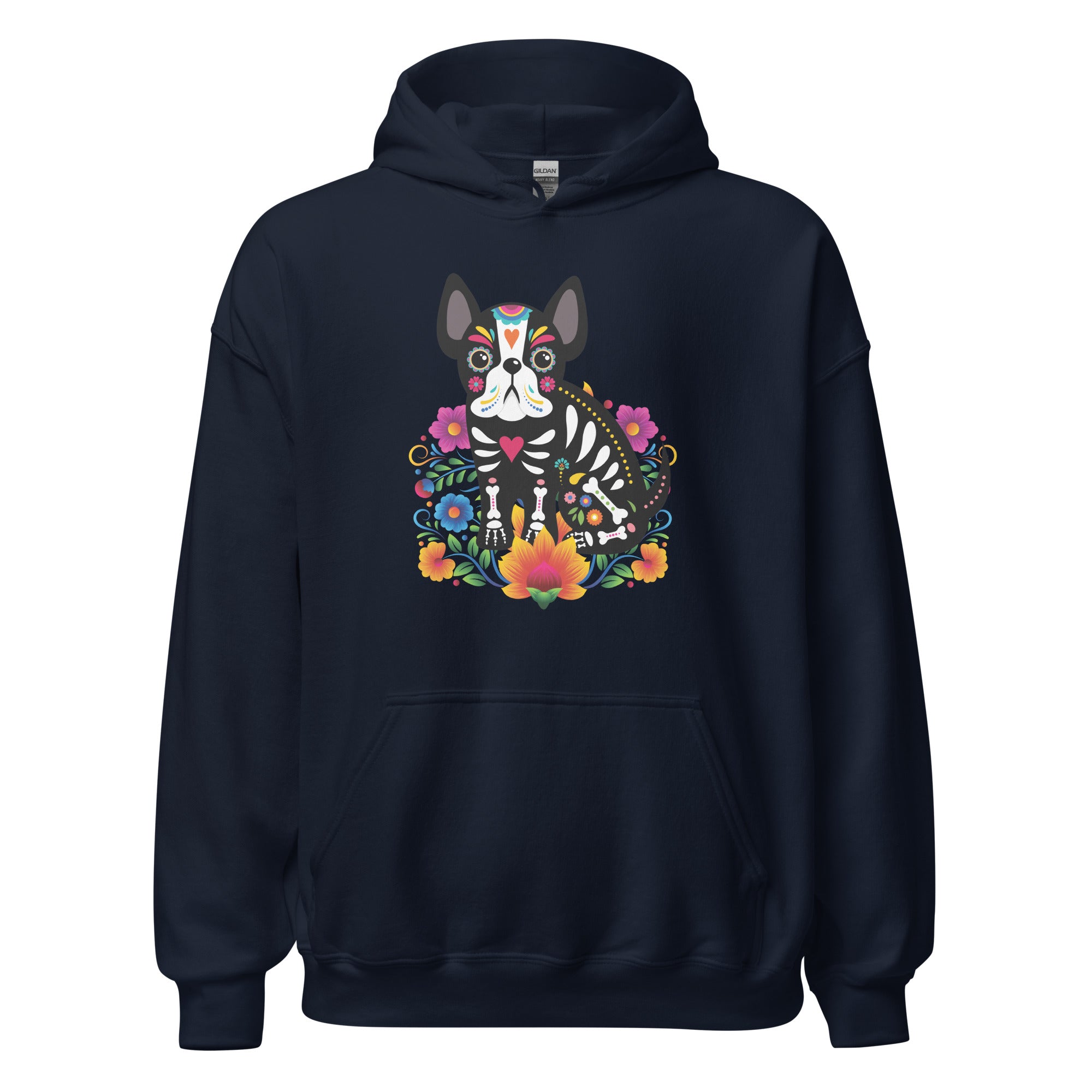 Perro de Día de los Muertos - Unisex Hoodie