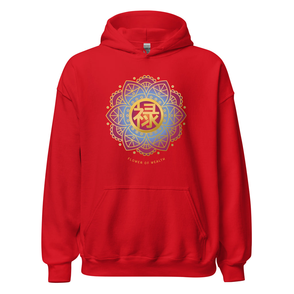 FLOWER OF WEALTH Unisex Hoodie