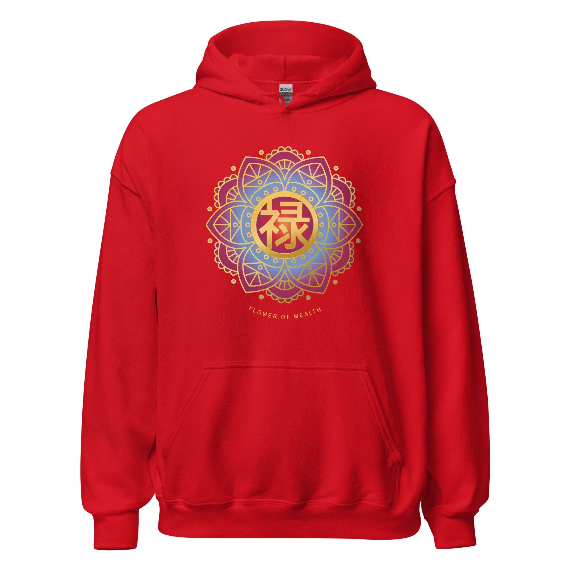 FLOWER OF WEALTH Unisex Hoodie