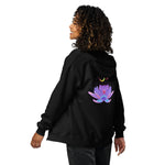 OM LOTUS Unisex heavy blend zip hoodie