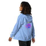 OM LOTUS Unisex heavy blend zip hoodie