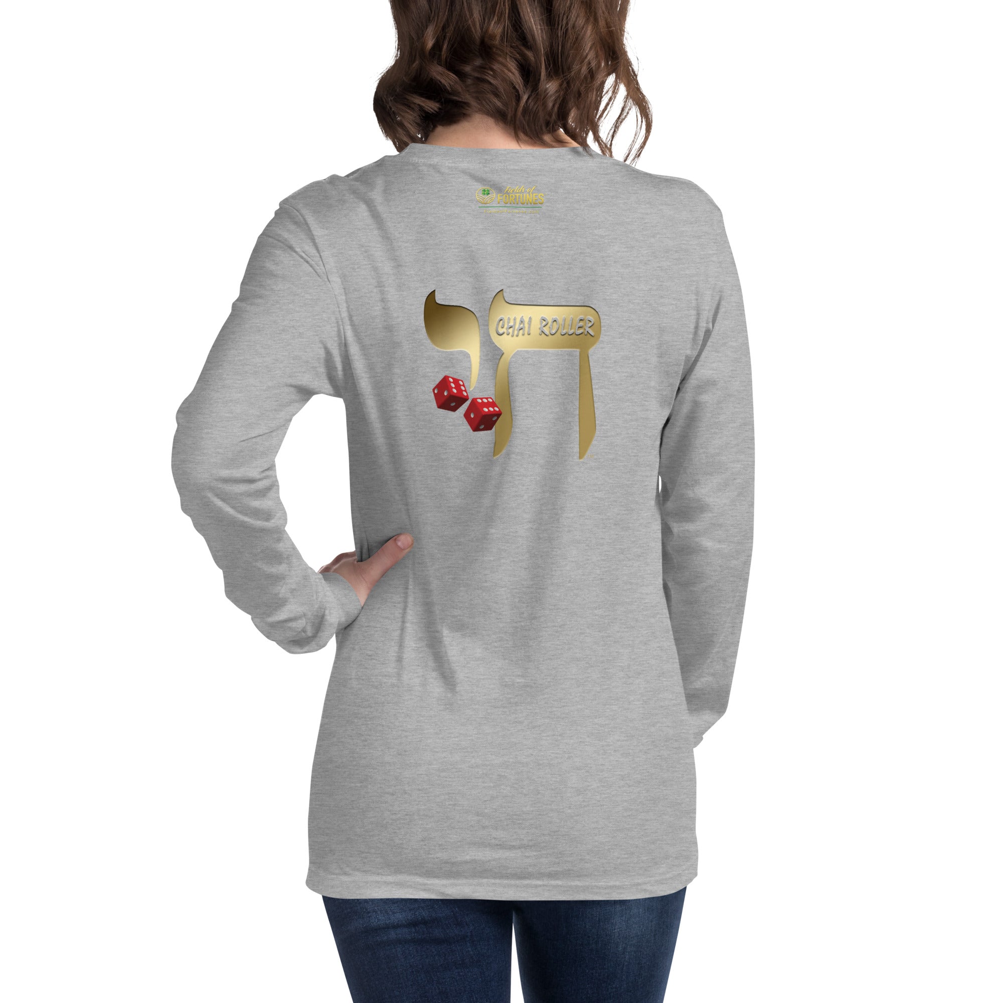 CHAI ROLLER Unisex Long Sleeve Tee (2 sided)