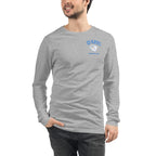 MAZEL FLUSH WITH LUCK Unisex Long Sleeve Tee (2 sides)