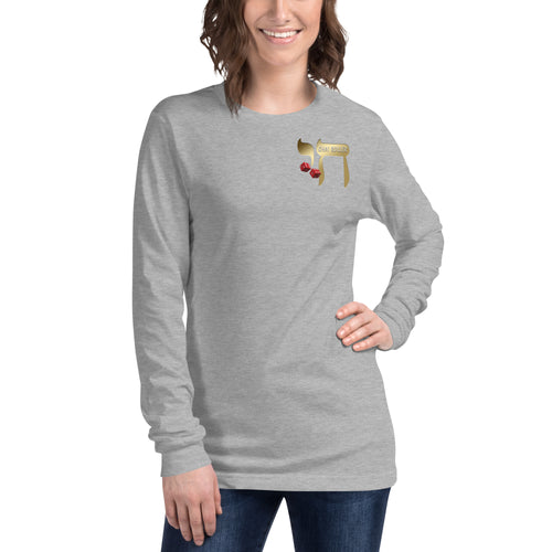 CHAI ROLLER Unisex Long Sleeve Tee (2 sided)
