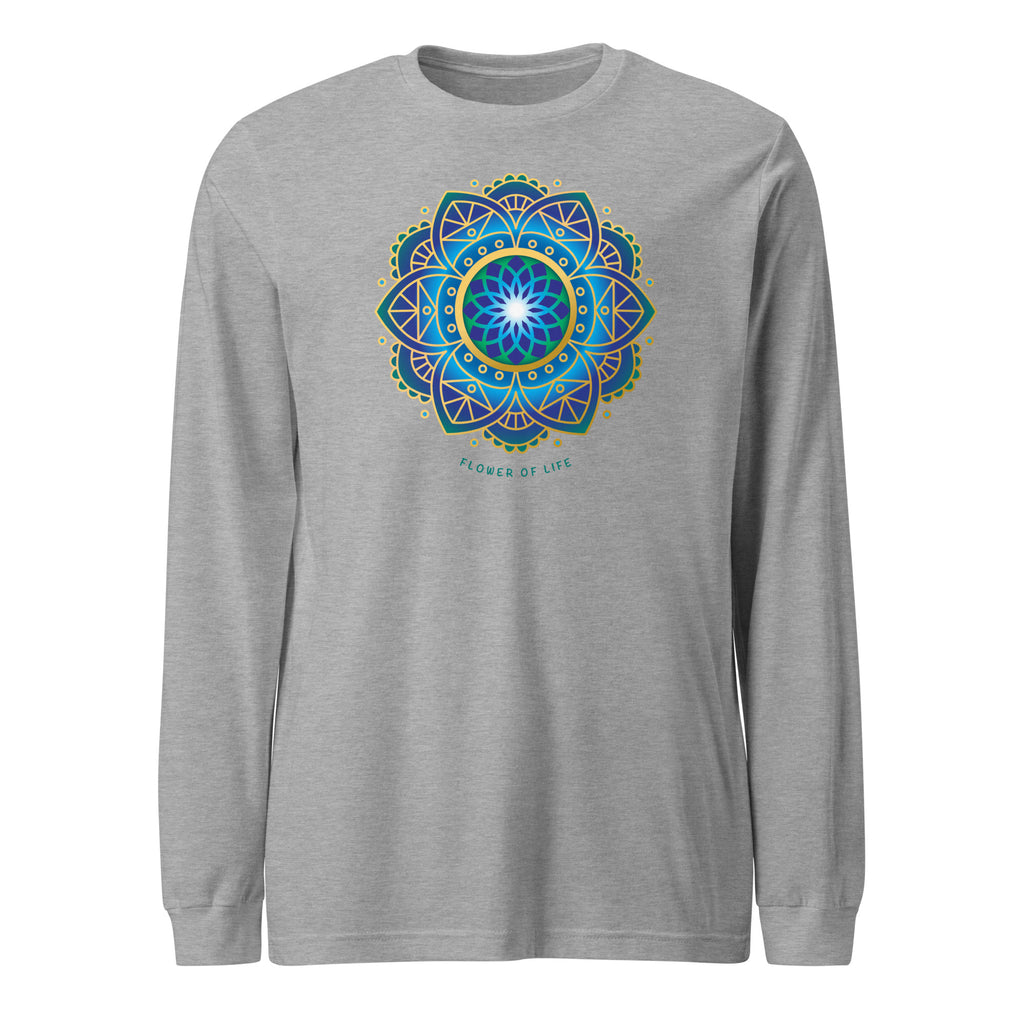 FLOWER OF LIFE - Long Sleeve Tee for Women