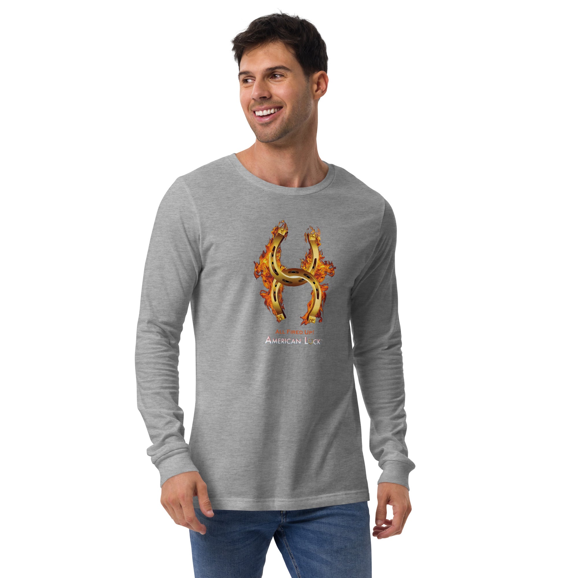 AMERICAN LUCK Unisex Long Sleeve Tee