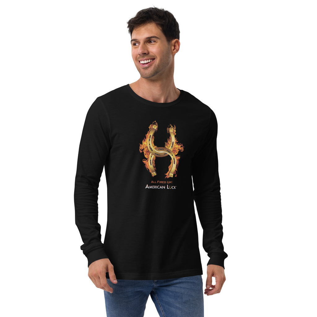 AMERICAN LUCK Unisex Long Sleeve Tee