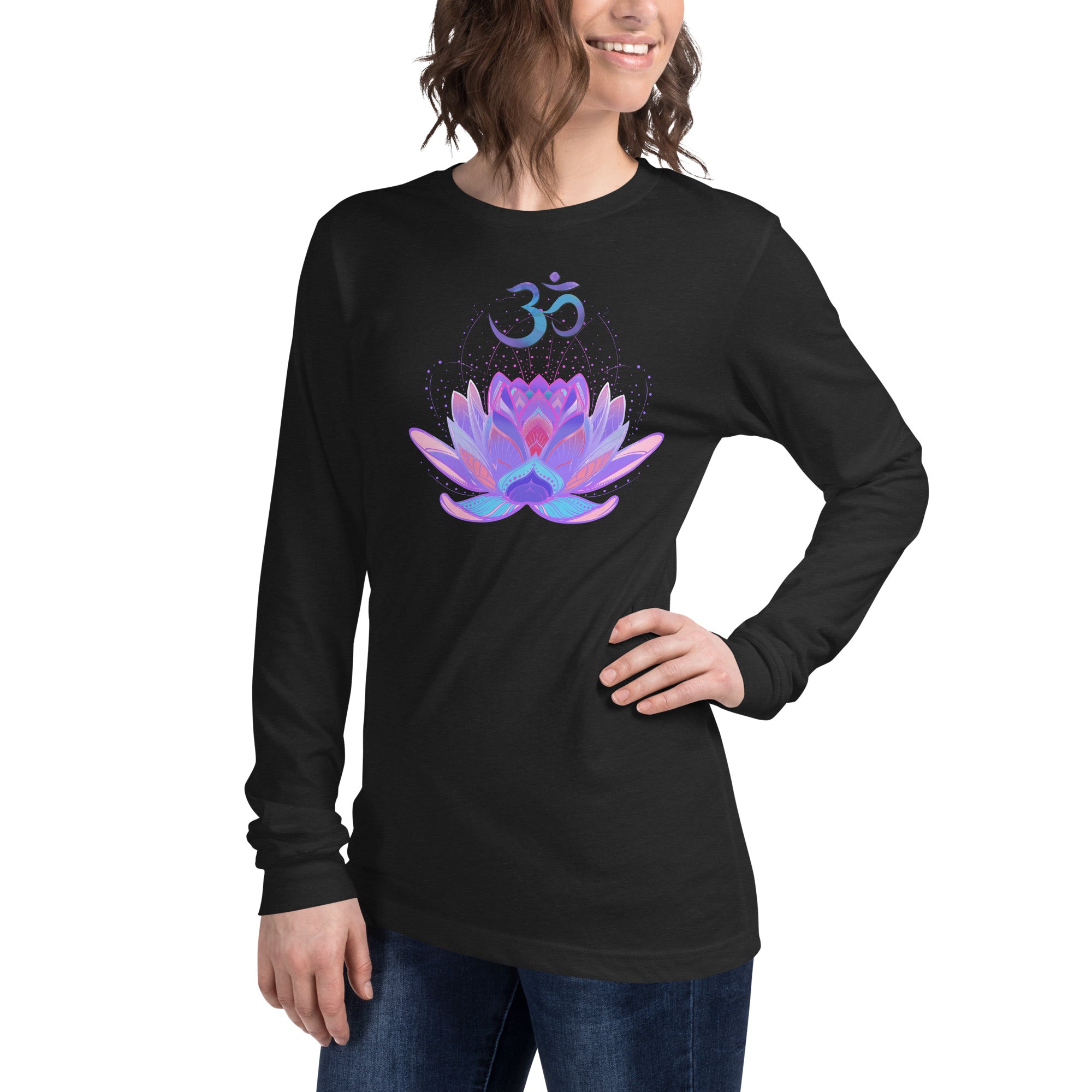 OM Lotus Long Sleeve Tee