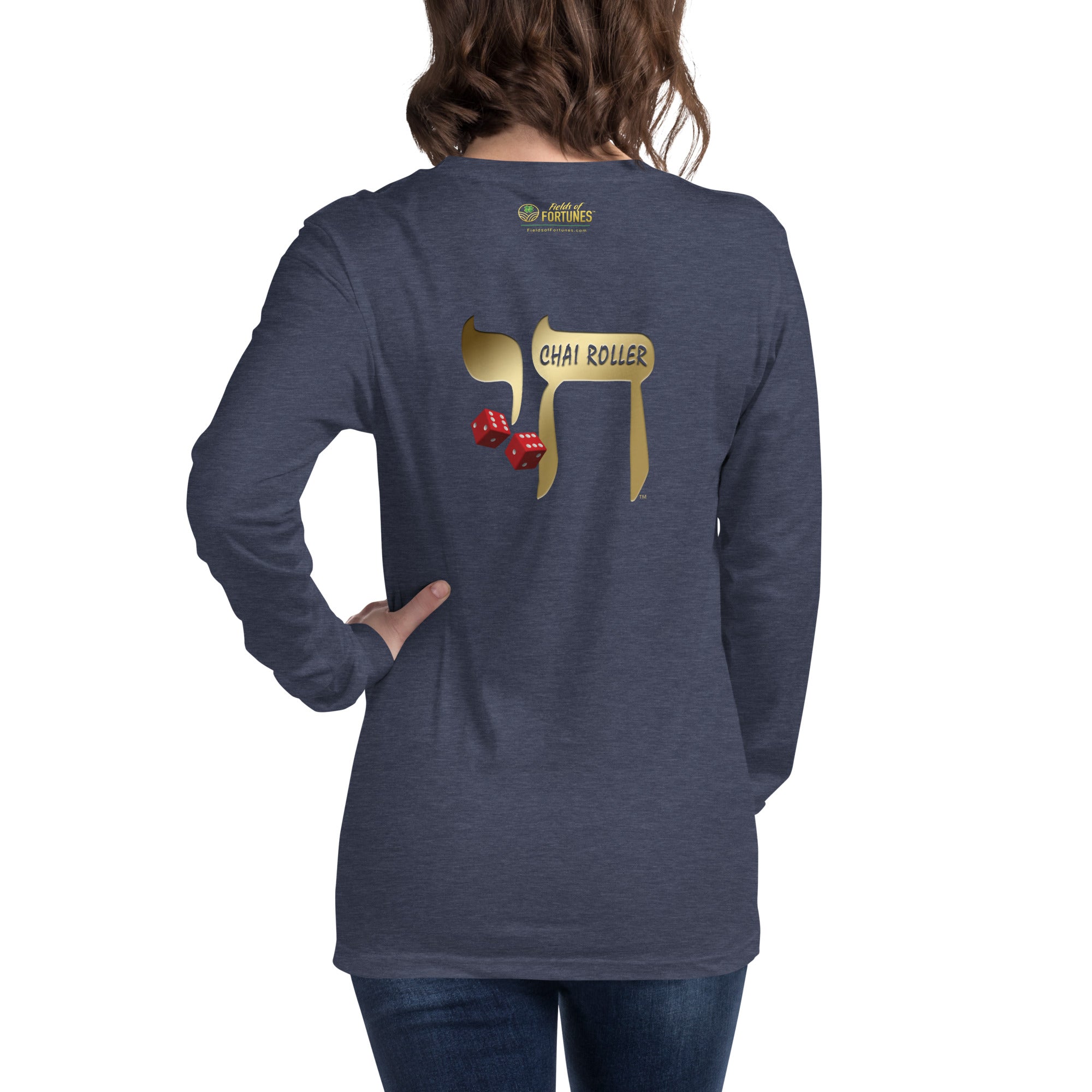 CHAI ROLLER Unisex Long Sleeve Tee (2 sided)
