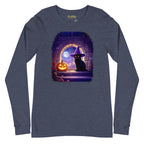 Wizard Kitten on All Hallows Eve - Long Sleeve