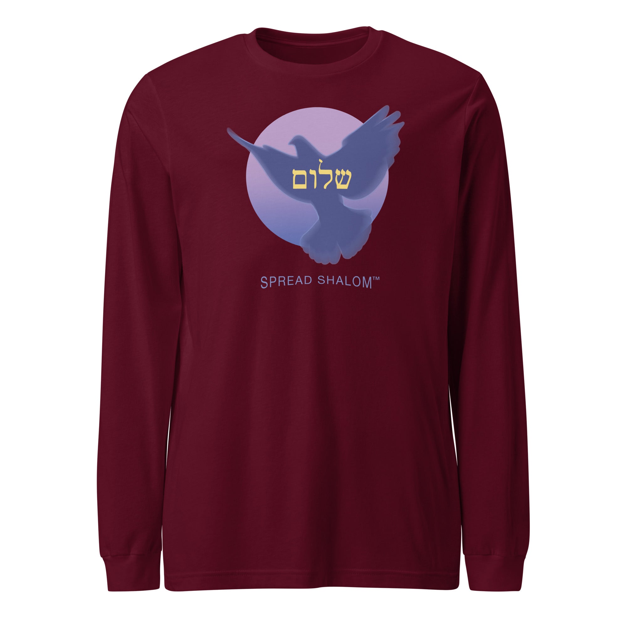 SPREAD SHALOM Unisex Long Sleeve Tee