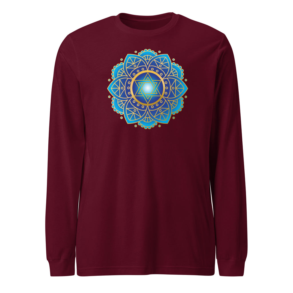 STAR OF DAVID FLOWER - Long Sleeve for Women