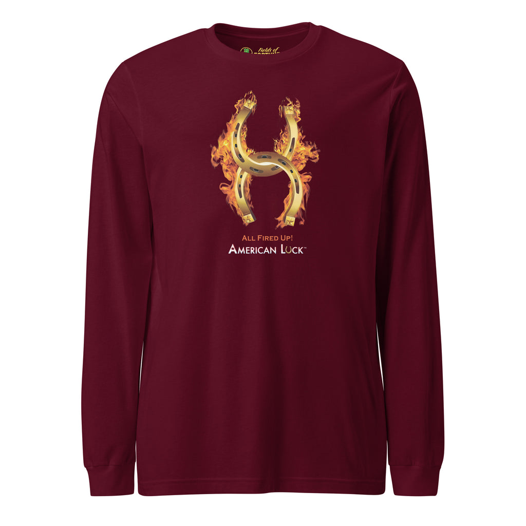AMERICAN LUCK Unisex Long Sleeve Tee