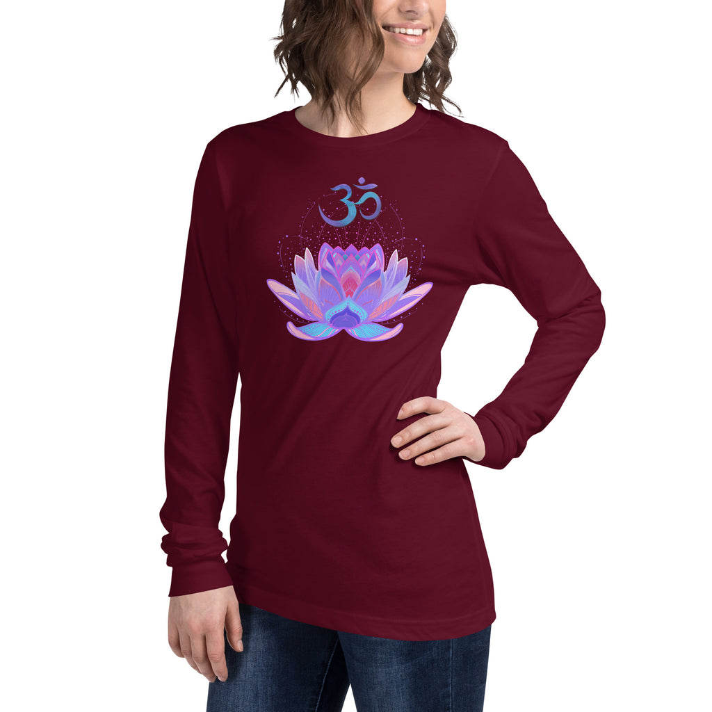 OM Lotus Long Sleeve Tee
