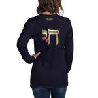 CHAI ROLLER Unisex Long Sleeve Tee (2 sided)
