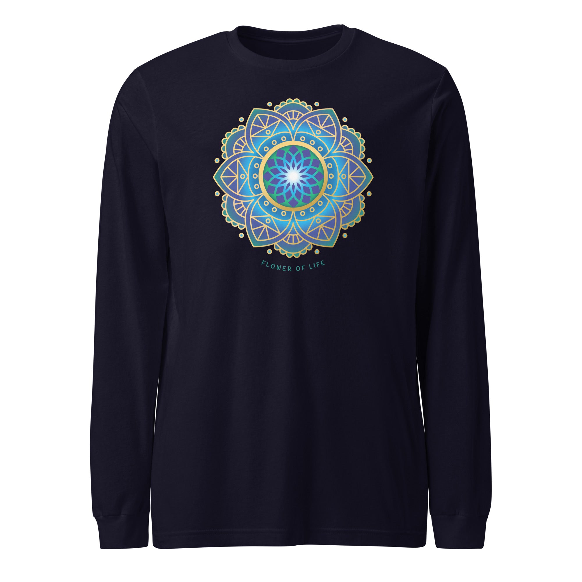 FLOWER OF LIFE - Long Sleeve Tee for Women