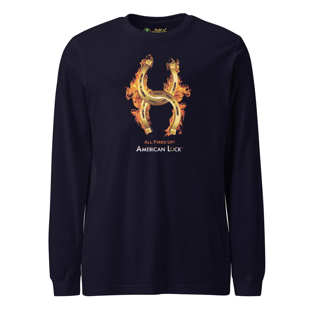 AMERICAN LUCK Unisex Long Sleeve Tee