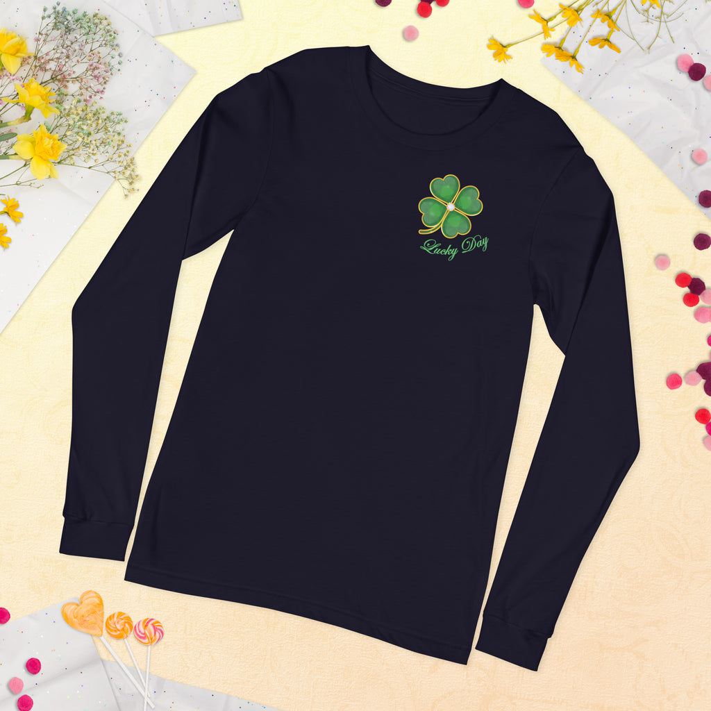 LUCKY DAY Long Sleeve Tee for Women