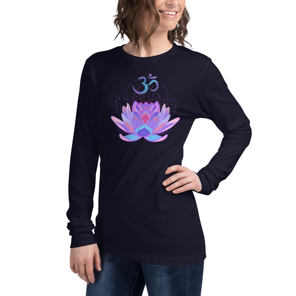OM Lotus Long Sleeve Tee